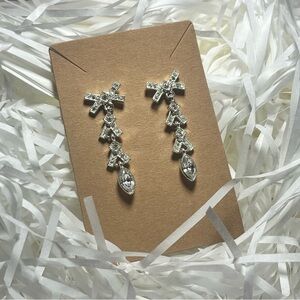 Elegant Silver Drop Earrings